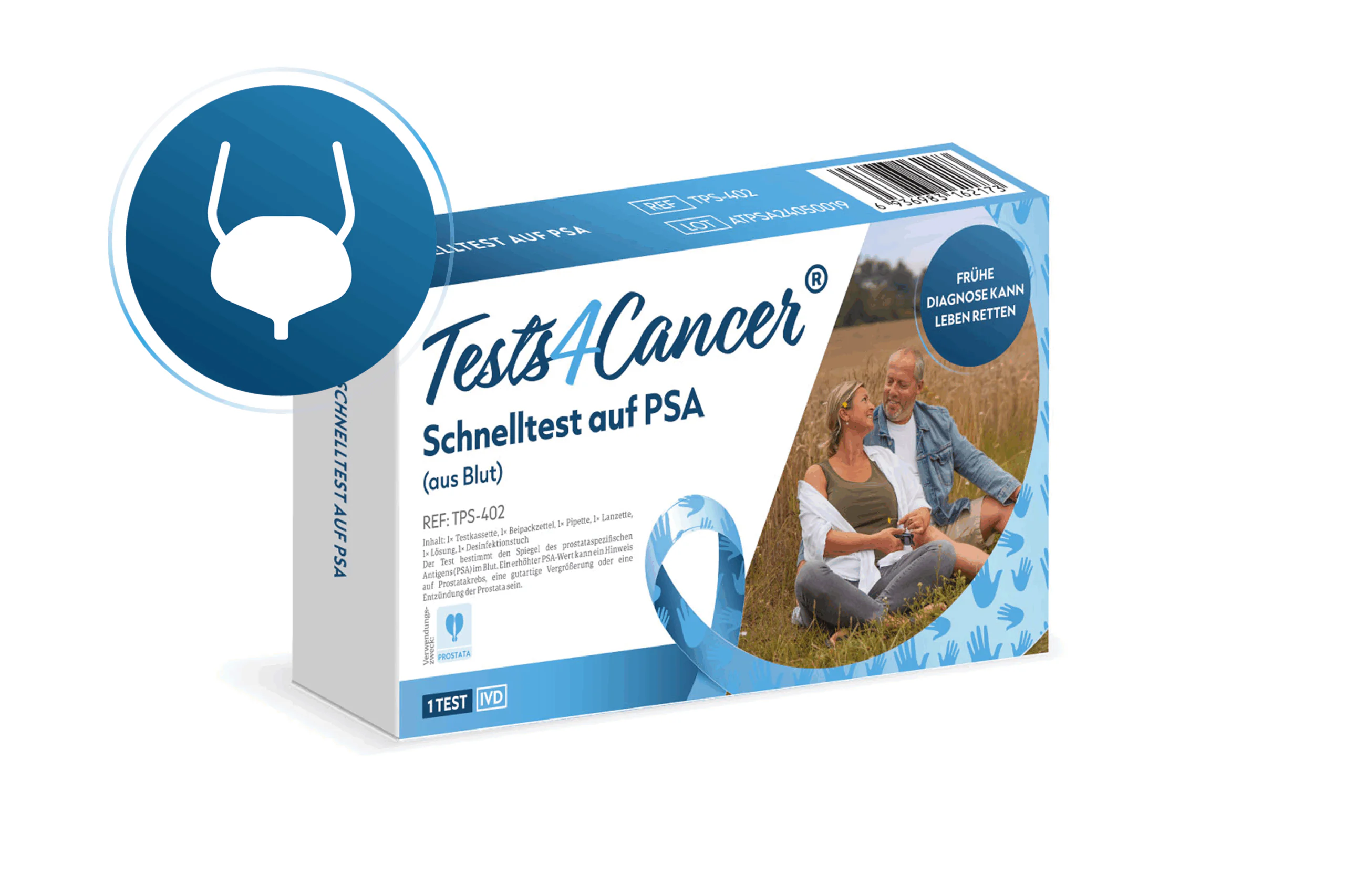 Schnelltest auf PSA (Blutprobe) (Prostata)